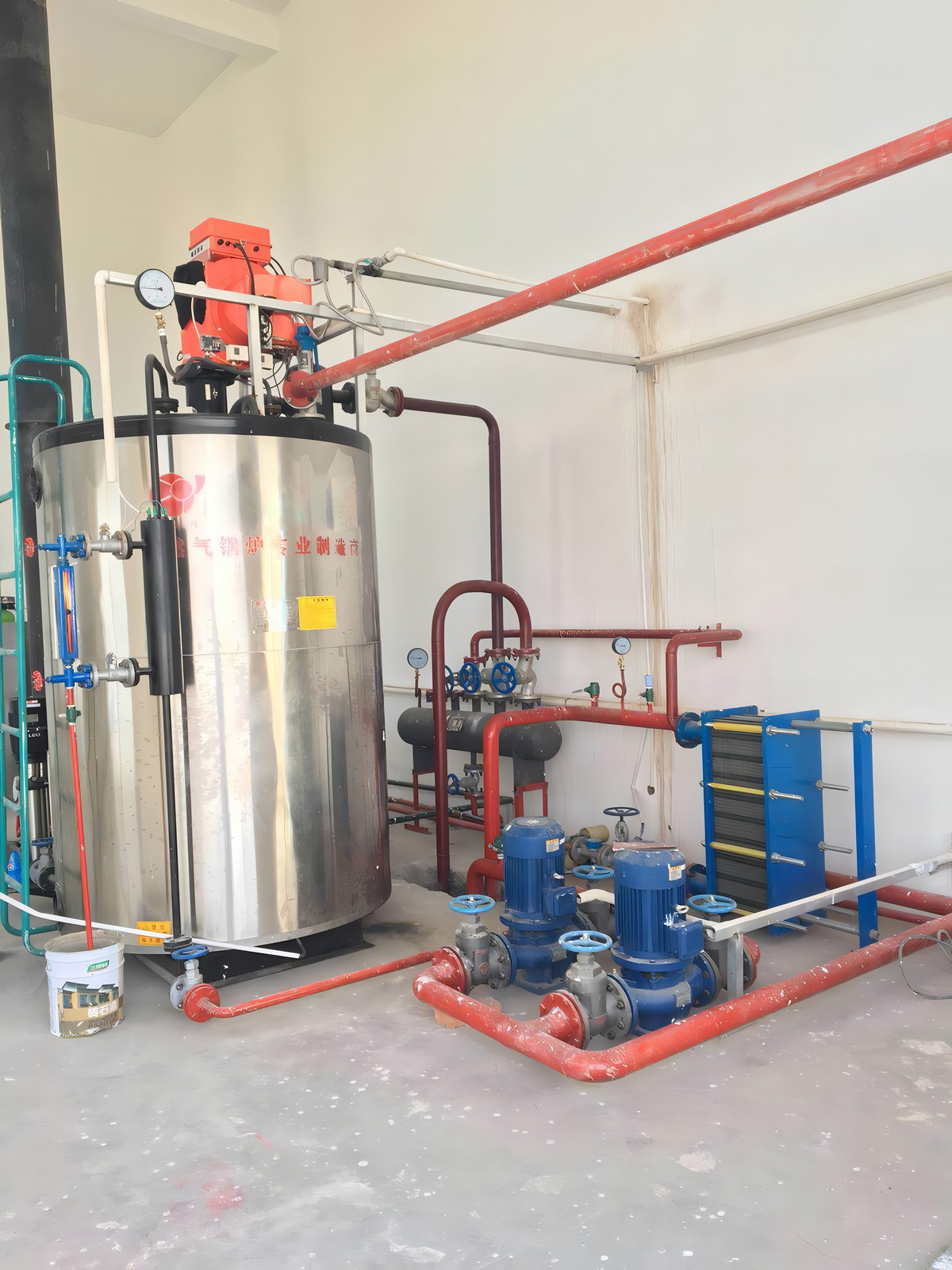 2噸立式燃?xì)鉄崴仩t